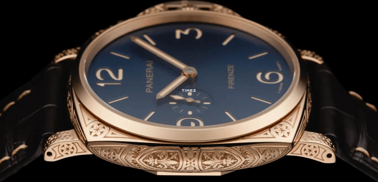 Panerai,Luminor 45mm,45mm,Pink Gold,Blue,Automatic,72hours,In-house Caliber,PAM01204