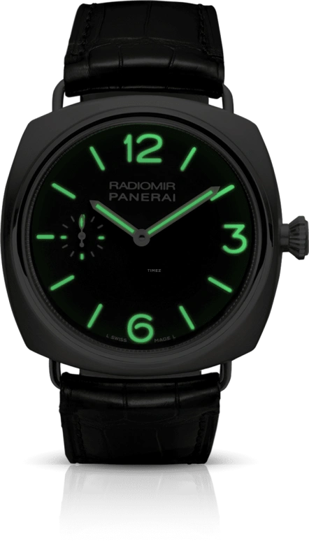 Panerai,Radiomir 47mm,47mm,Titanium,Black,Handwound,55hours,In-house Caliber,PAM00309