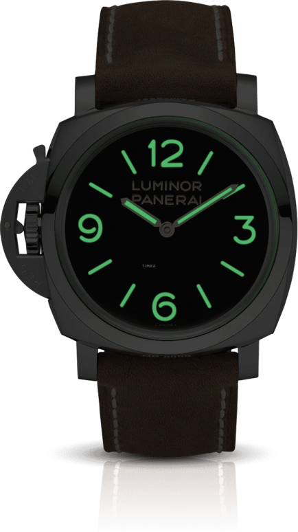 Panerai,Luminor 1950 47mm,47mm,Stainless Steel,Black,Handwound,Day,72hours,PAM00557