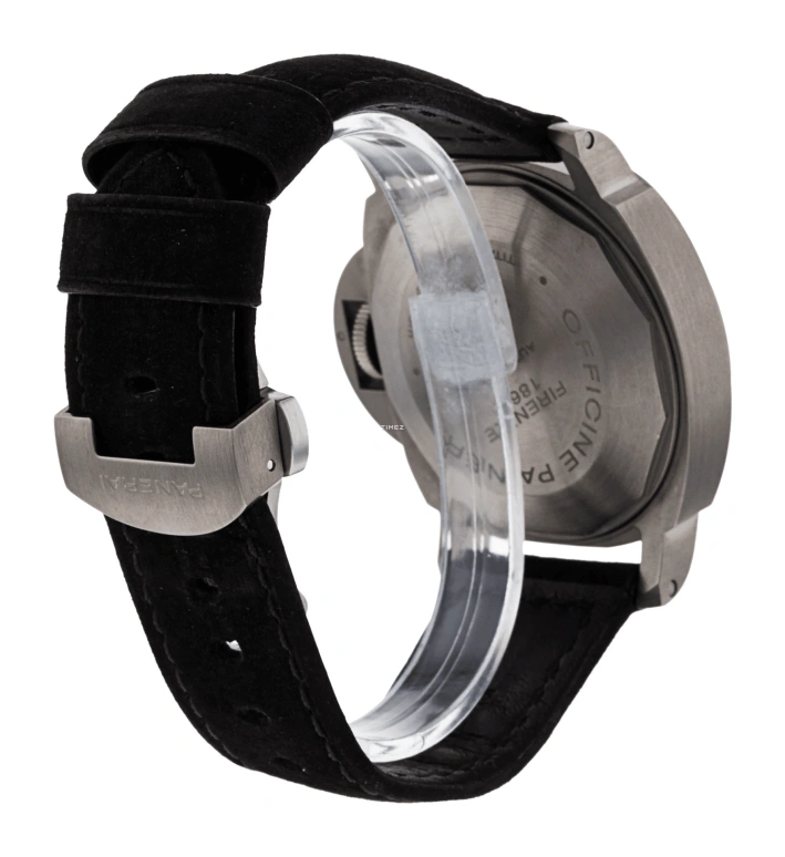 Panerai,Luminor 44mm,44mm,Titanium,Brown,Automatic,Day,42hours,PAM00240