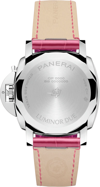 Panerai,Luminor Due 38mm,38mm,Stainless Steel,Stainless Steel,Luminous,White,Automatic,Moonphase,72hours,PAM01180