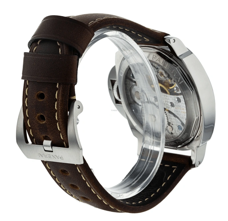 Panerai,Luminor 44mm,44mm,Stainless Steel,White,Handwound,56hours,In-house Caliber,PAM00113