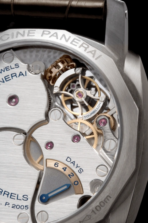 Panerai,Luminor 1950 47mm,47mm,Titanium,Black,Handwound,Power Reserve Indicator,Dule Time,Tourbillon,Day / Night Indication,144hours,In-house Caliber,PAM00306