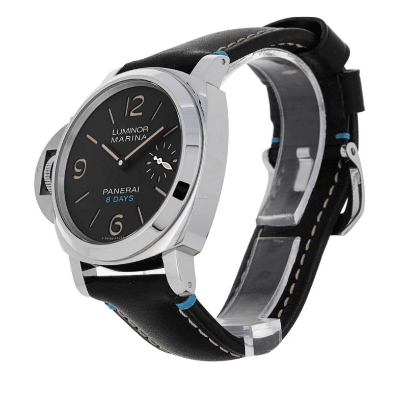 Panerai,Luminor 44mm,44mm,Stainless Steel,Black,Handwound,192hours,In-house Caliber,PAM00796