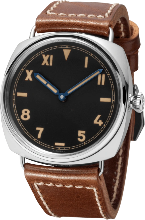Panerai,Radiomir 47mm,47mm,Stainless Steel,Black,Handwound,72hours,In-house Caliber,PAM00448