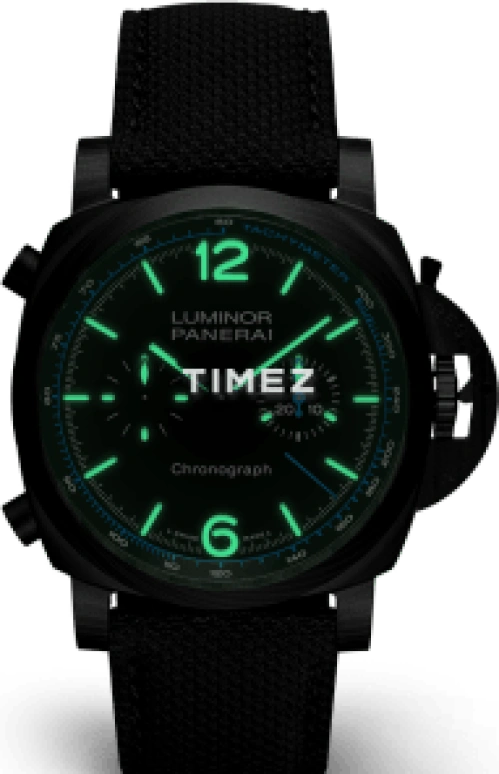 Panerai,Luminor 44mm,44mm,Carbon,Carbotech,Black,Automatic,Chronograph,42hours,PAM01219