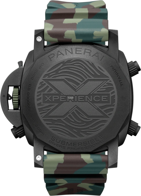 Panerai,Submersible 47mm,47mm,Titanium,Black,Automatic,Chronograph,Flyback,Rattrapante,Retrograde,72hours,In-house Caliber,PAM01238