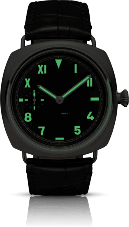 Panerai,Radiomir 47mm,47mm,Titanium,Black,Handwound,55hours,In-house Caliber,PAM00349