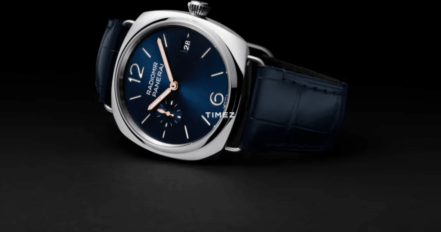 Panerai,Radiomir 40mm,40mm,Stainless Steel,Blue,Automatic,Day,72hours,PAM01571