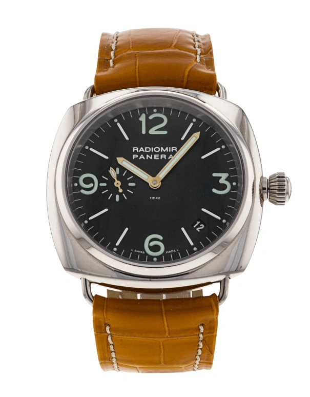 Panerai,Radiomir 40mm,40mm,White Gold,Black,Automatic,Day,55hours,PAM00062