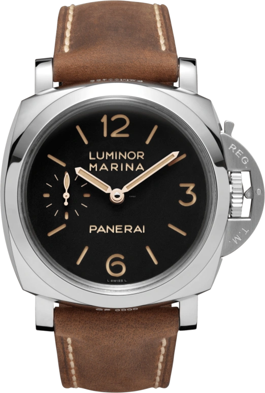 Panerai,Luminor 1950 47mm,47mm,Stainless Steel,Black,Handwound,Date,Power Reserve Indicator,PAM00422