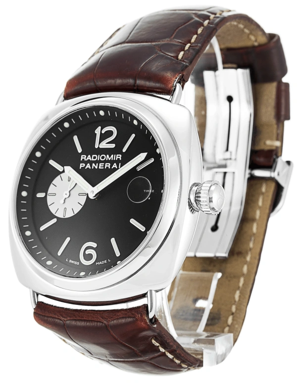 Panerai,Radiomir 42mm,42mm,Stainless Steel,Black,Automatic,55hours,In-house Caliber,PAM00141