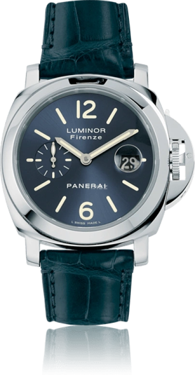Panerai,Luminor 44mm,44mm,Stainless Steel,Blue,Automatic,Date,42hours,PAM00229