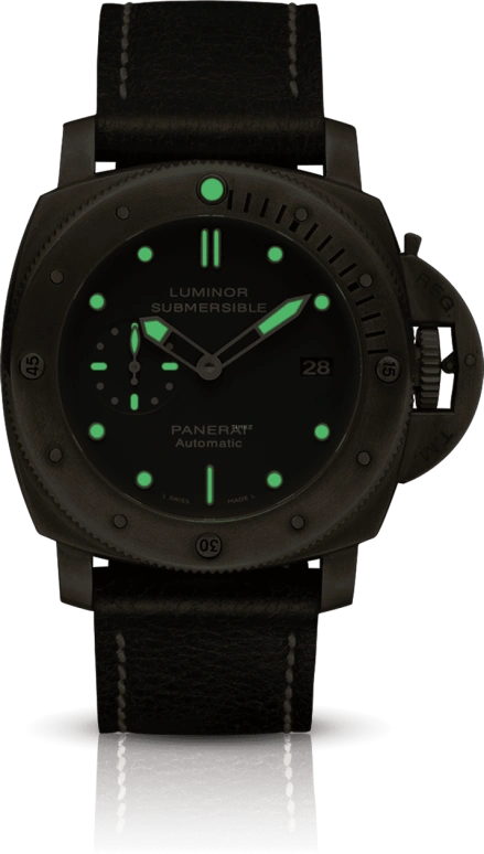 Panerai,Submersible 47mm,47mm,Titanium,Bronze,Green,Automatic,Day,72hours,PAM00382