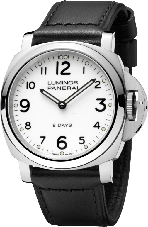 Panerai,Luminor 44mm,44mm,Stainless Steel,White,Handwound,192hours,In-house Caliber,PAM00561