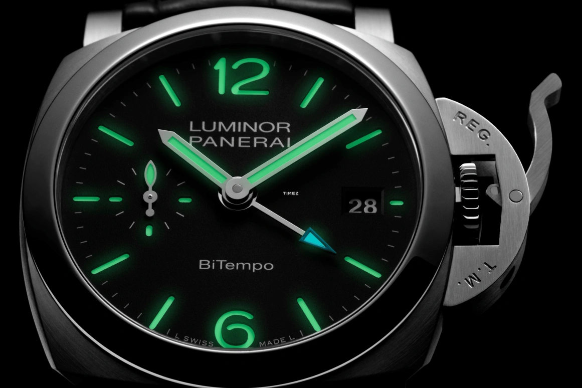 Panerai,Luminor 40mm,40mm,Stainless Steel,Black,Automatic,Day,72hours,PAM01365
