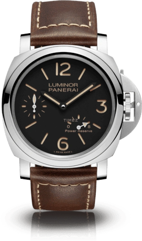Panerai,Luminor 44mm,44mm,Stainless Steel,Black,Handwound,Power Reserve Indicator,192hours,PAM00795