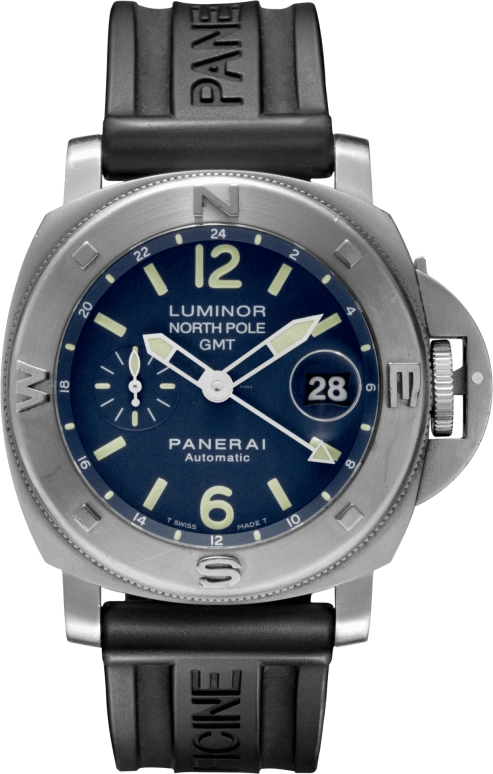 Panerai,Luminor 44mm,44mm,Stainless Steel,Blue,Automatic,Date,42hours,PAM00252