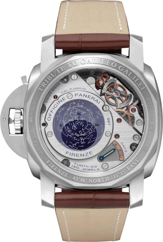 Panerai,Luminor 1950 50mm,50mm,White Gold,Black,Handwound,Month,Date,Power Reserve Indicator,Tourbillon Escapement,96hours,In-house Caliber,PAM36502