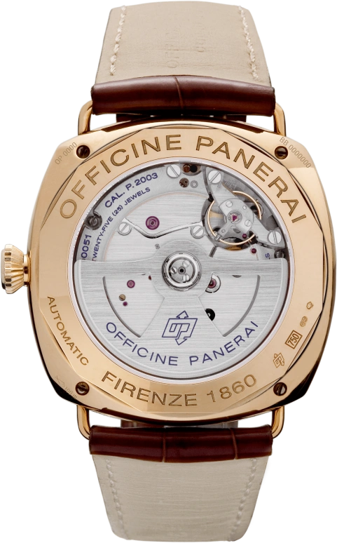Panerai,Radiomir 46mm,46mm,Rose Gold,Black,Automatic,Day,Power Reserve Indicator,Dule Time,Day / Night Indication,240hours,In-house Caliber,PAM00273