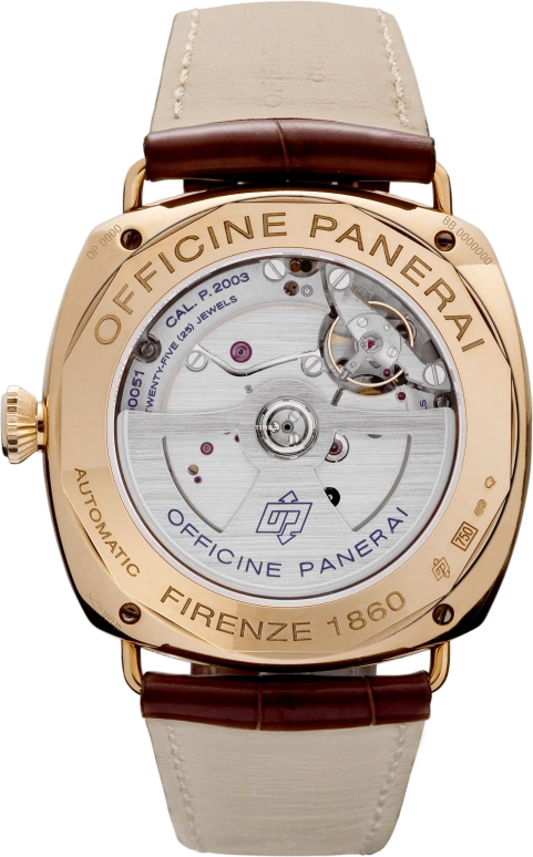 Panerai,Radiomir 46mm,46mm,Rose Gold,Black,Automatic,Day,Power Reserve Indicator,Dule Time,Day / Night Indication,240hours,In-house Caliber,PAM00273