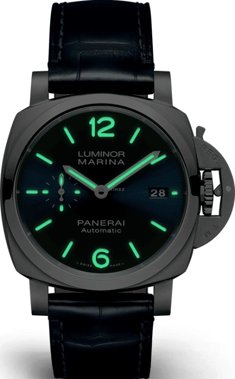 Panerai,Luminor 1950 42mm,42mm,Stainless Steel,Blue,Automatic,Date,72hours,PAM01393