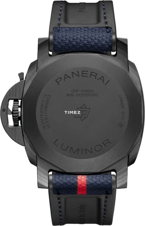 Panerai,Luminor Due 44mm,44mm,Carbotech,Blue,Automatic,Day,72hours,PAM01529