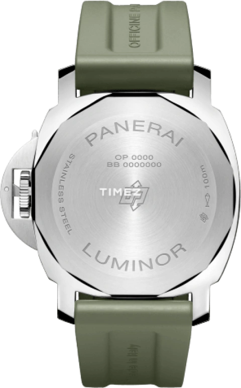 Panerai,Luminor 44mm,44mm,Stainless Steel,White,Handwound,72hours,In-house Caliber,PAM01087