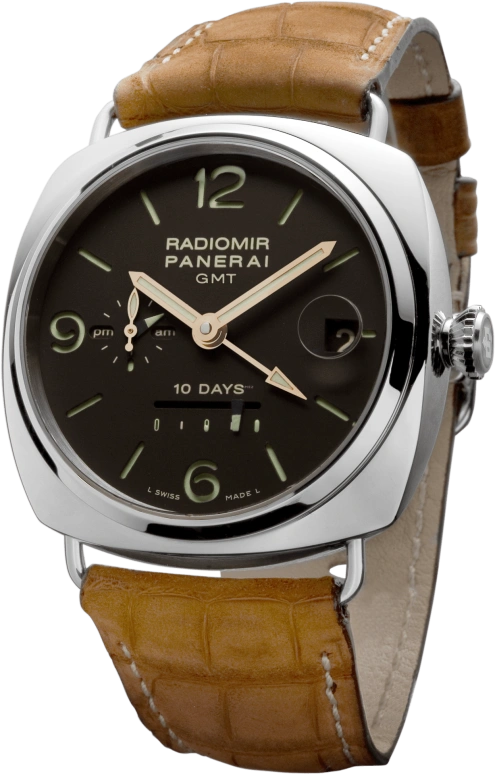 Panerai,Radiomir 46mm,46mm,Platinum,Black,Automatic,Day,Power Reserve Indicator,Dule Time,Day / Night Indication,240hours,In-house Caliber,PAM00274