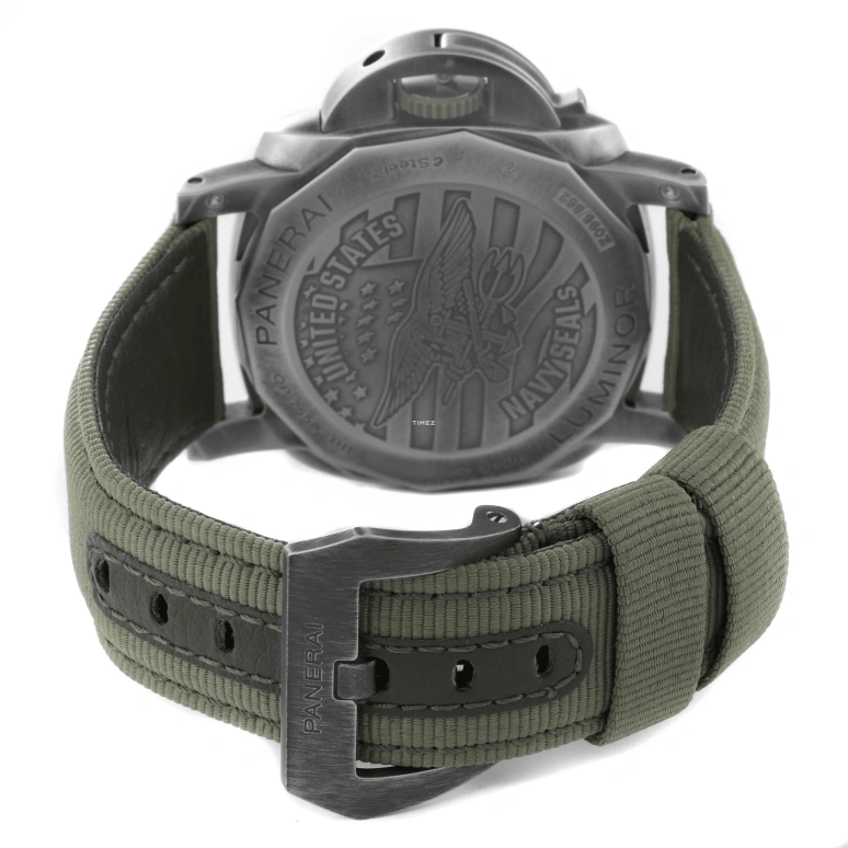 Panerai,Luminor 44mm,44mm,Stainless Steel,Grey,Automatic,Day,72hours,PAM01412