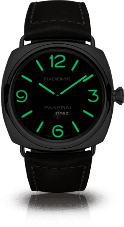 Panerai,Radiomir 45mm,45mm,Stainless Steel,Black,Handwound,72hours,In-house Caliber,PAM00753