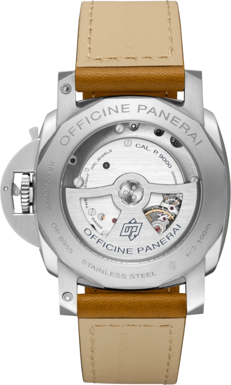 Panerai,Luminor 1950 44mm,44mm,Stainless Steel,Silver,Automatic,Day,72hours,PAM00848