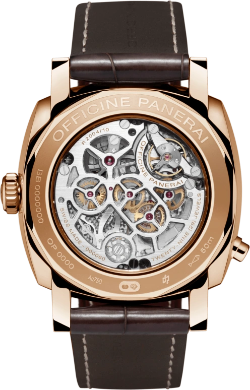 Panerai,Radiomir 1940 45mm,45mm,Red Gold,Brown,Handwound,Chronograph,Power Reserve Indicator,Dule Time,Day / Night Indication,192hours,In-house Caliber,PAM00502