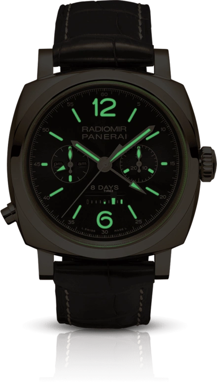 Panerai,Radiomir 1940 45mm,45mm,Red Gold,Brown,Handwound,Chronograph,Power Reserve Indicator,Dule Time,Day / Night Indication,192hours,In-house Caliber,PAM00502