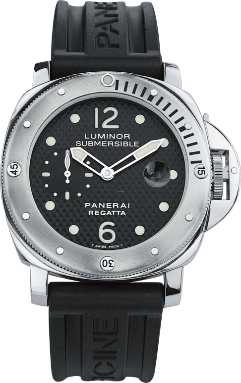 Panerai,Submersible 44mm,44mm,Stainless Steel,Black,Automatic,Day,42hours,PAM00199
