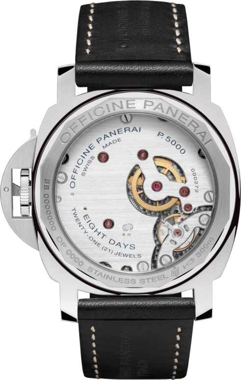 Panerai,Luminor 44mm,44mm,Stainless Steel,Black,Handwound,192hours,In-house Caliber,PAM00560