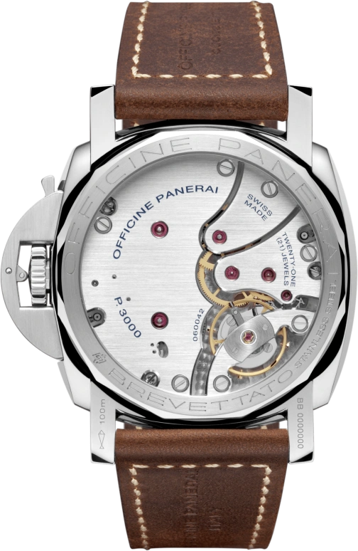 Panerai,Luminor 1950 47mm,47mm,Stainless Steel,Black,Handwound,Day,72hours,PAM00663
