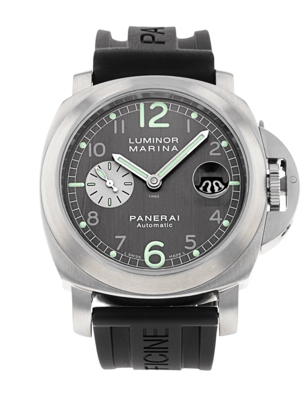 Panerai,Luminor 44mm,44mm,Stainless Steel,Blue,Automatic,Day,42hours,PAM00086