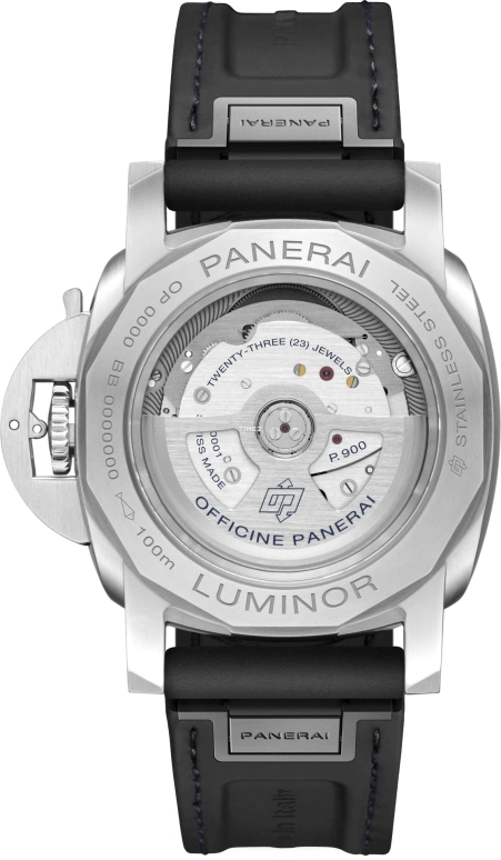 Panerai,Submersible 40mm,40mm,Stainless Steel,Blue,Automatic,Day,Dule Time,PAM01404