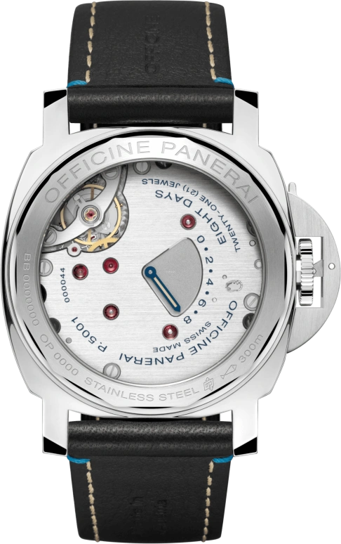 Panerai,Luminor 44mm,44mm,Stainless Steel,Black,Handwound,192hours,In-house Caliber,PAM00796