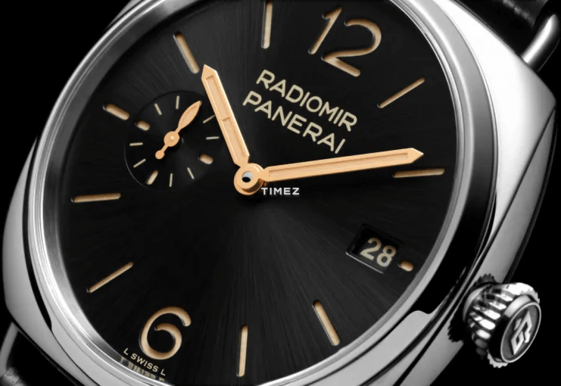 Panerai,Radiomir 40mm,40mm,Stainless Steel,Black,Automatic,Day,72hours,PAM01572