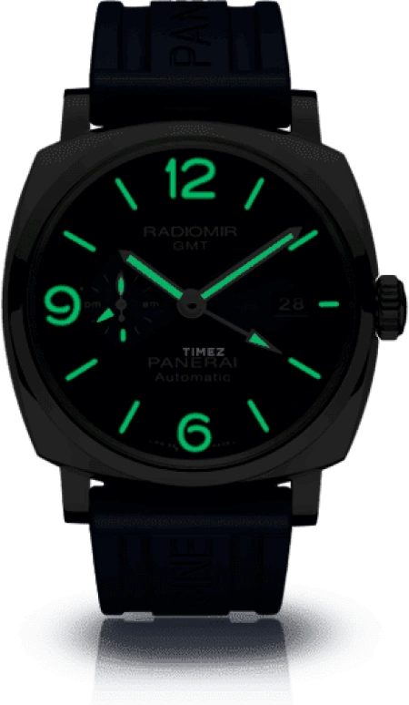 Panerai,Radiomir 1940 45mm,45mm,Stainless Steel,Blue,Automatic,Day,Day / Night Indication,PAM00945