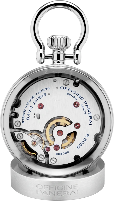 Panerai,Clocks & Instruments 65mm,65mm,Stainless Steel,Black,Handwound,192hours,In-house Caliber,PAM00641