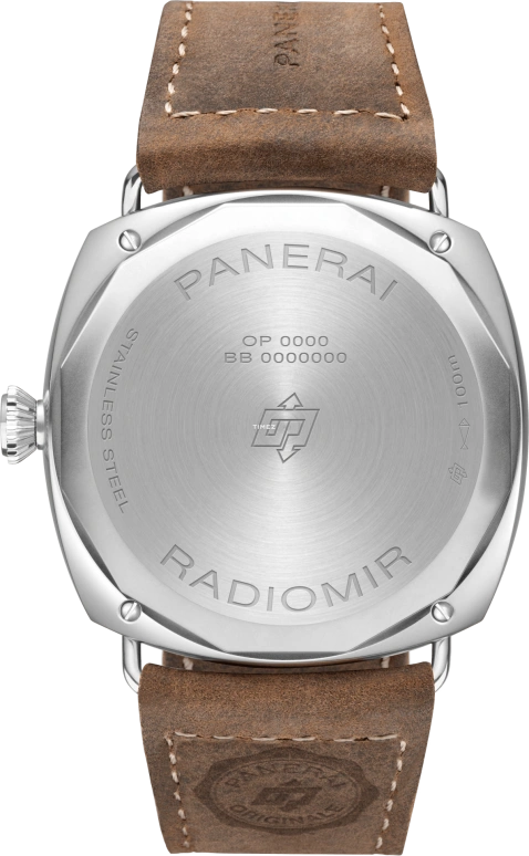 Panerai,Radiomir 45mm,45mm,Stainless Steel,Luminous,Cream,Handwound,72hours,In-house Caliber,PAM01350
