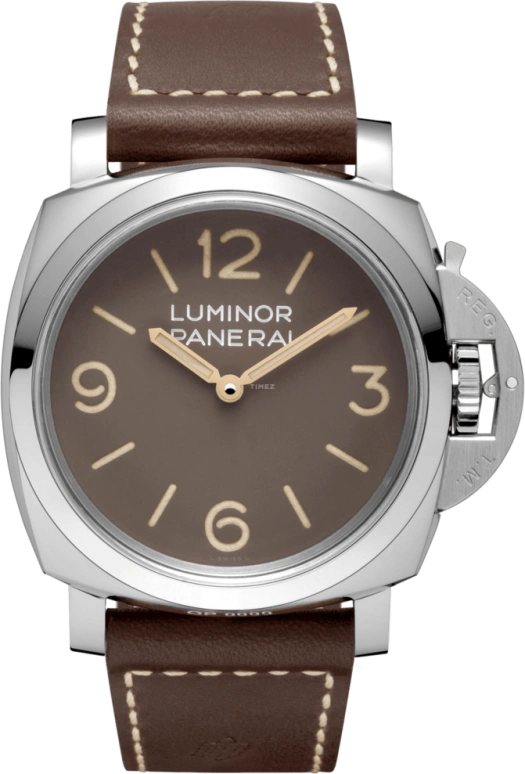 Panerai,Luminor 1950 47mm,47mm,Stainless Steel,Black,Handwound,Day,72hours,PAM00663