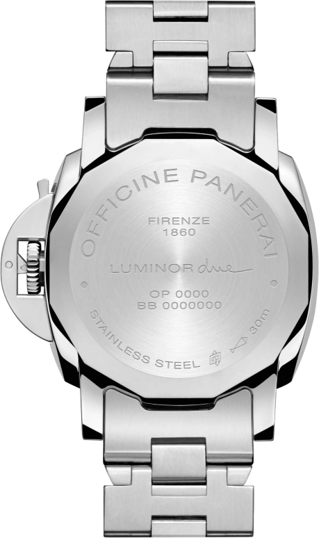 Panerai,Luminor Due 38mm,38mm,Stainless Steel,Blue,Automatic,Date,72hours,PAM01123