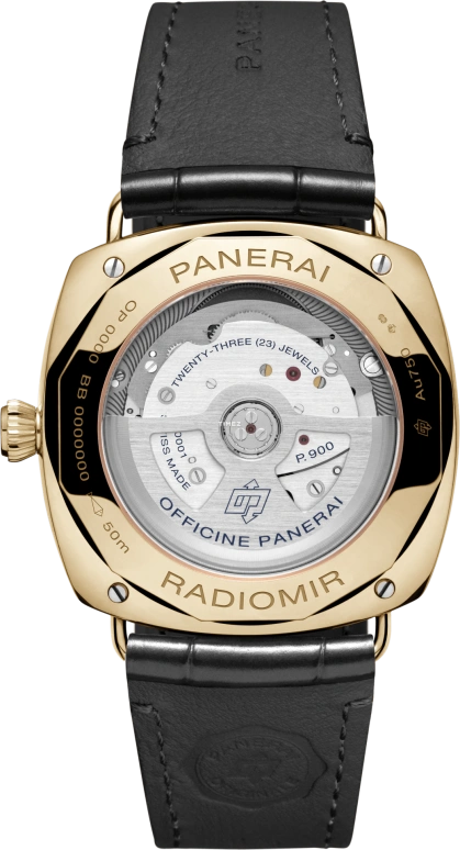 Panerai,Radiomir 40mm,40mm,Yellow Gold,Green,Automatic,Day,72hours,PAM01437