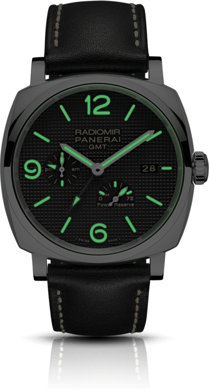 Panerai,Radiomir 1940 45mm,45mm,Stainless Steel,Black,Automatic,Date,Power Reserve Indicator,PAM00628