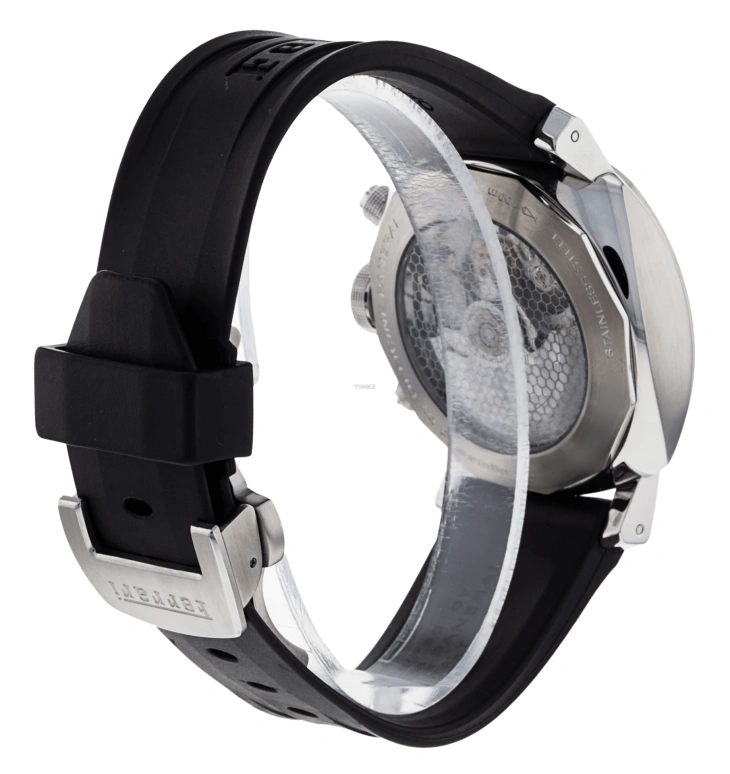 Panerai,Ferrari 45mm,45mm,Stainless Steel,Black,Automatic,Chronograph,Flyback,FER00014