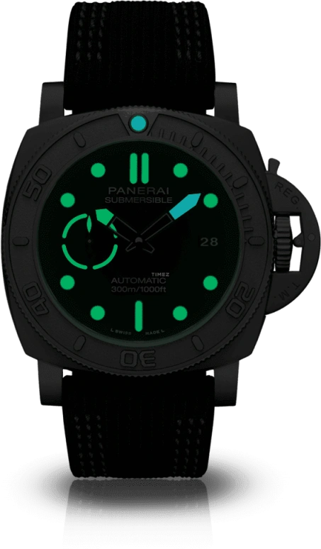 Panerai,Submersible 47mm,47mm,Titanium,Black,Automatic,Date,72hours,PAM00984